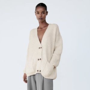 Zara oversized cardigan